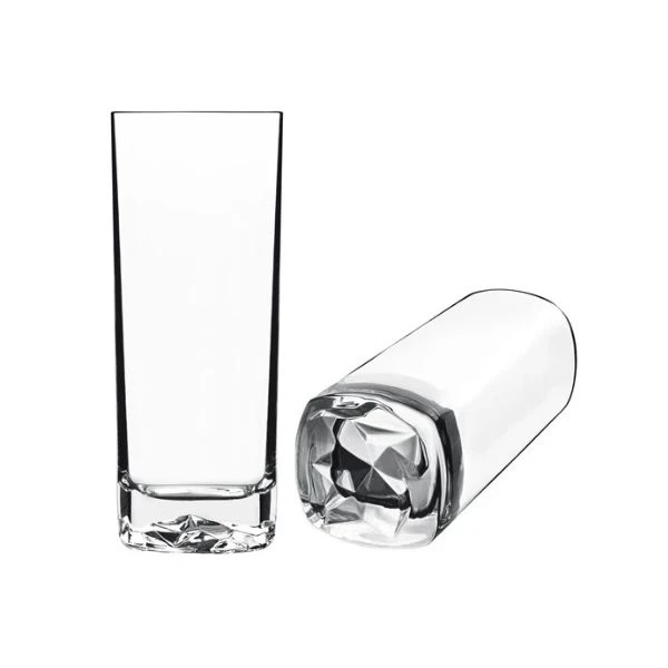 Strauss on the rocks ölglas och longdrinkglas 4 st. 44 cl A10953G1002AA01 by Luigi Borm color Svart