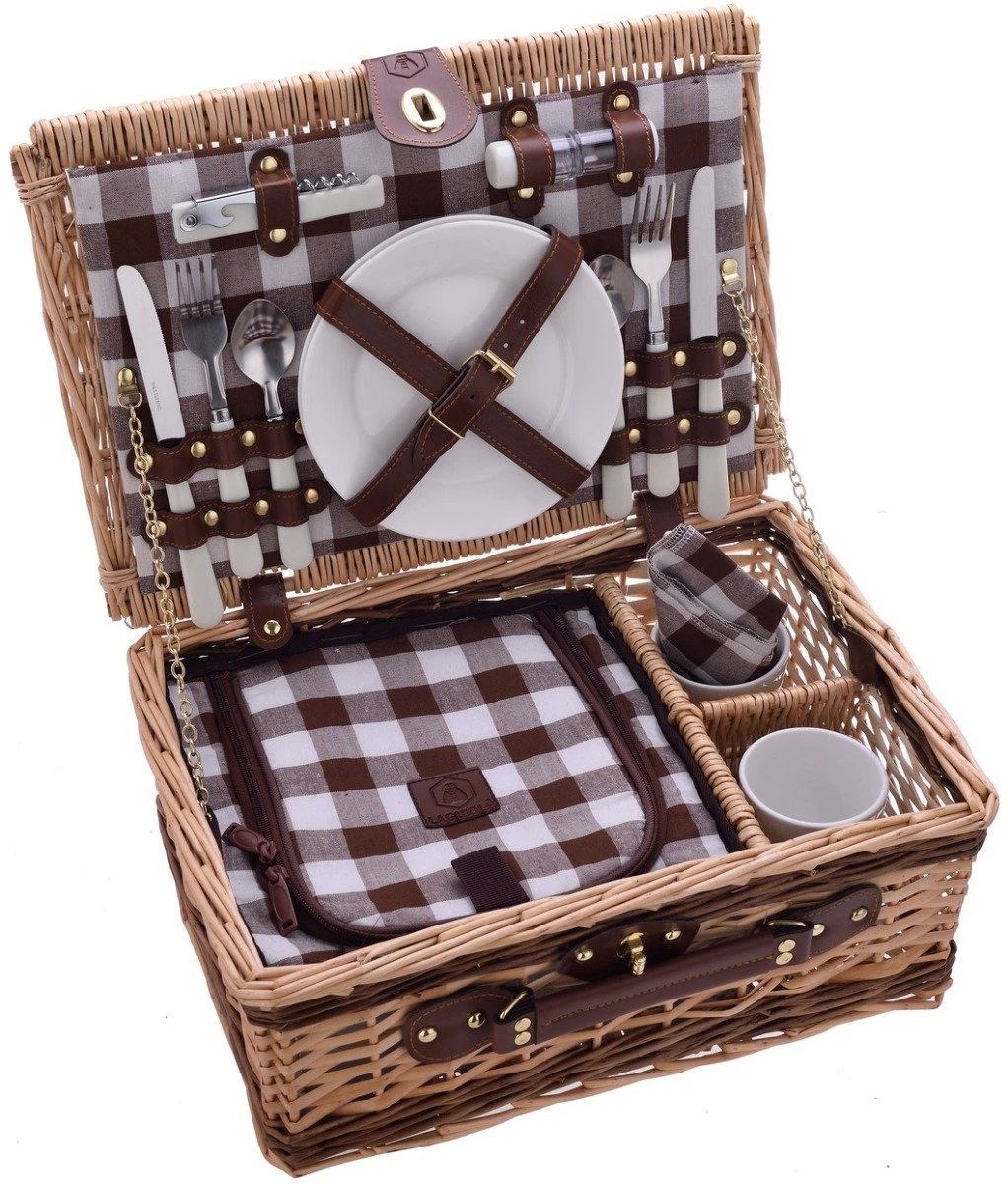 Laguiole Picknickkorg för 2 personer 40268331 by Laguiole color Svart