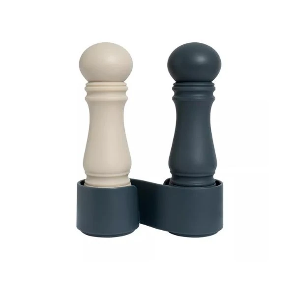 CrushGrind Salt- och pepparkvarn Mini Blå/Vit plast 23196502 by CrushGrind color Blauw