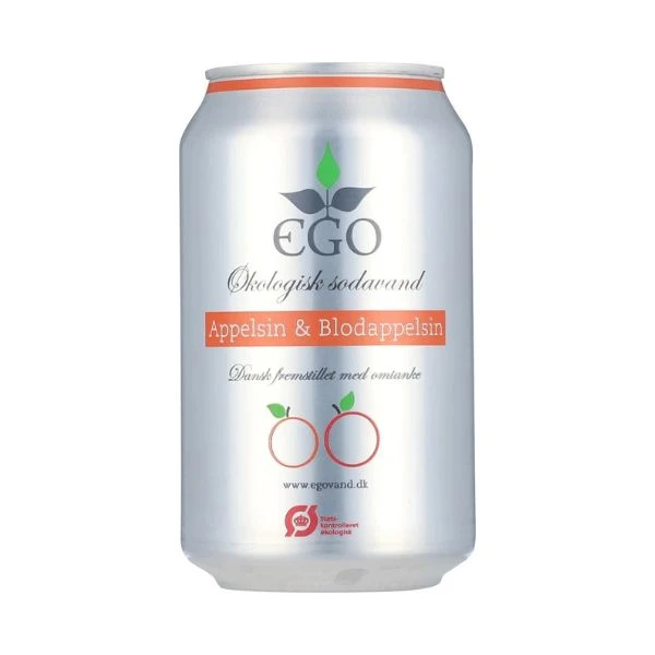 Ego Apelsin / Blodapelsin Läsk Eko 33 cl 339189 by Ego color Svart