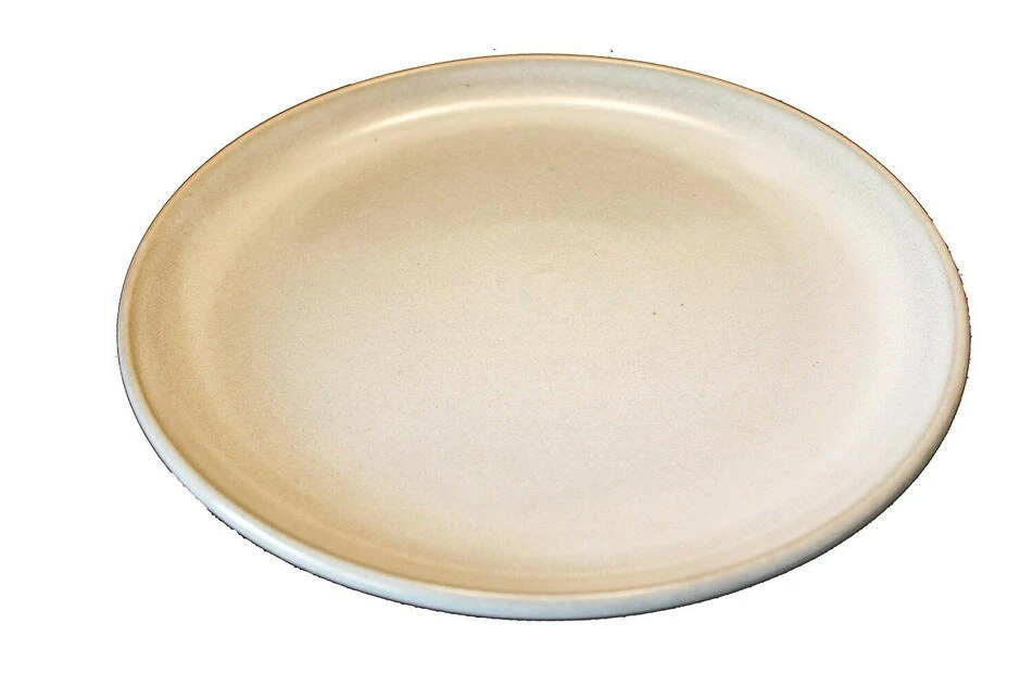 Tallrik 22 cm - Sandfärgat stengods 5010993 by Koop color Svart
