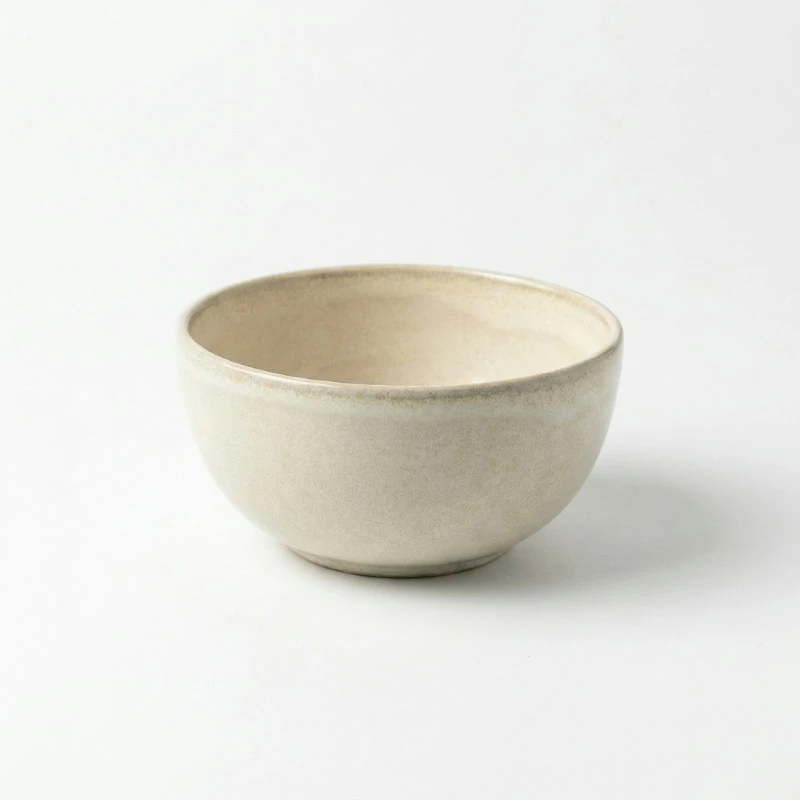 Skål Ø 12,5 cm - Sandfärgat Stengods 5011000  color Svart