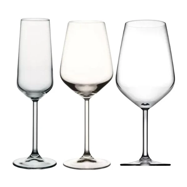 Allegra glasset – rödvin, vitvin & champagne Bundle10 by Bundle color Svart