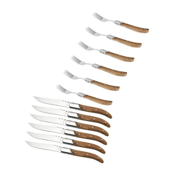 Laguiole By Hâws Bestickset Svart i presentask Bundle31 by Hâws color Svart