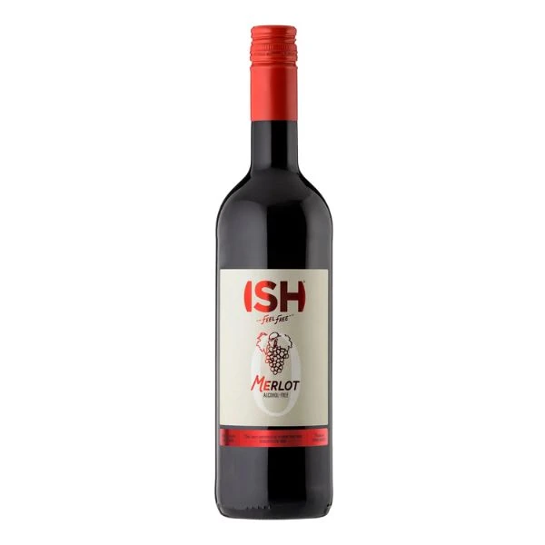 Chateau Del ISH Rödvin Merlot – Alkoholfritt 75 cl 7027-INT by Chateau color Svart