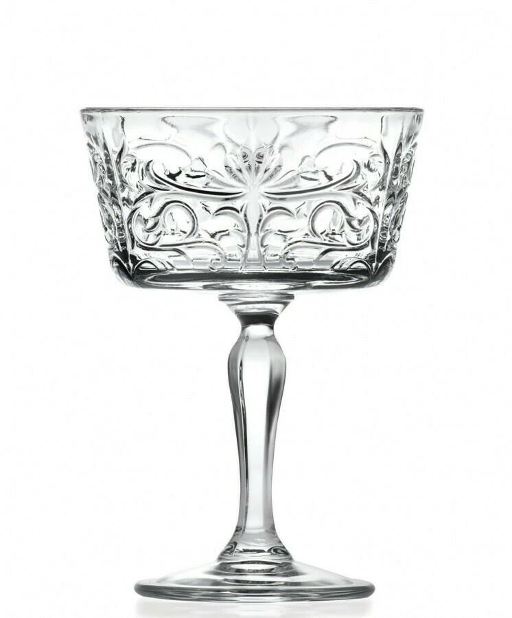 RCR Tattoo Champagneglas 268 ml (6 st) Glas0597 by RCR Glas color Svart