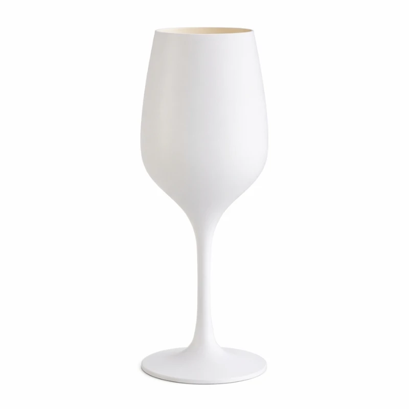 Vinglas Vit 38 cl - Polykarbonat 300106-WS by GLASS4EVER color Svart