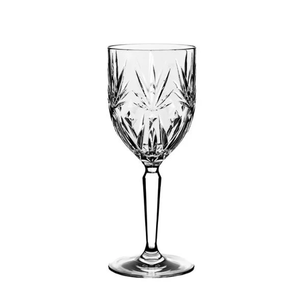 Gramonty Vitvinsglas 28 cl - Polykarbonat 6663 by GraMonty color Svart