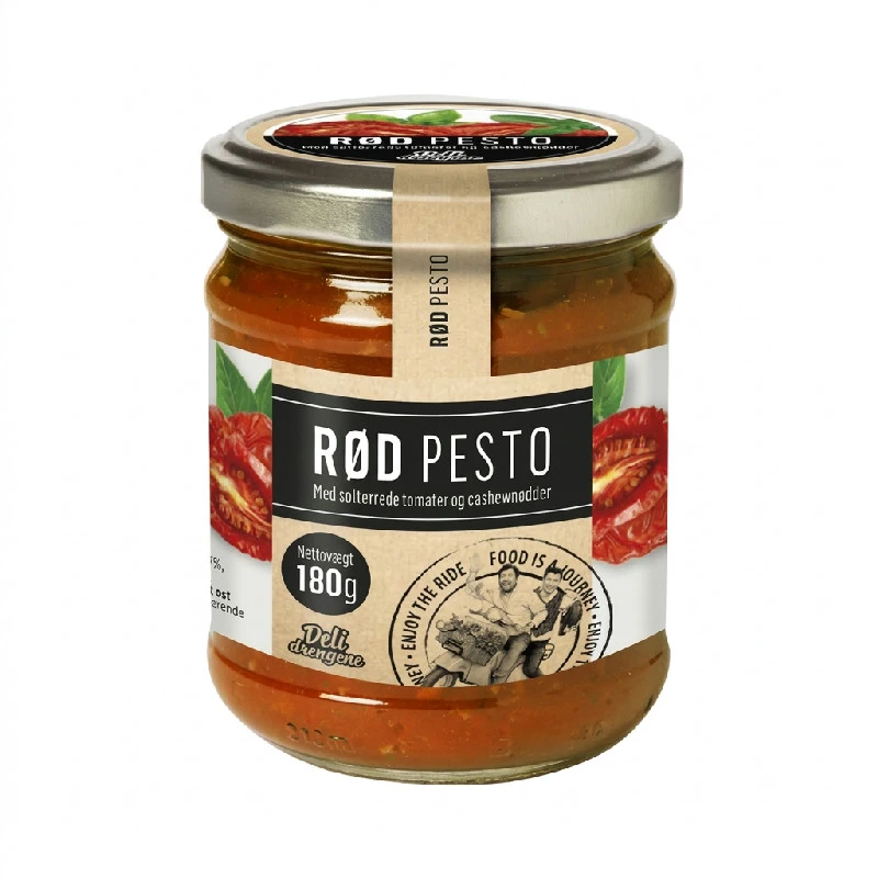 Röd Pesto 180g 112 by Deli Drengene color Svart