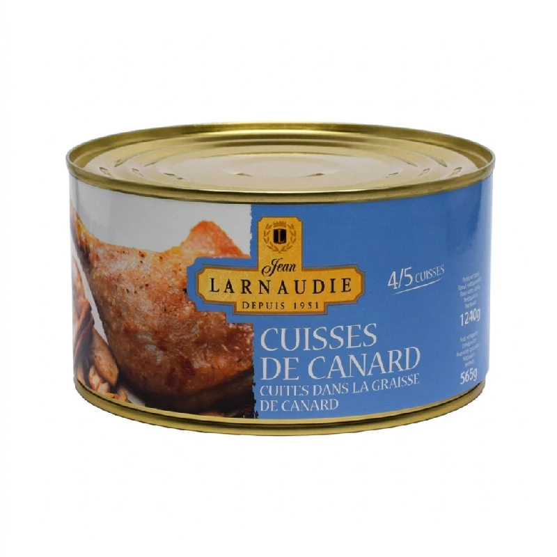 Lean Duck Confit 1240g 12726 by Deli Drengene color Svart