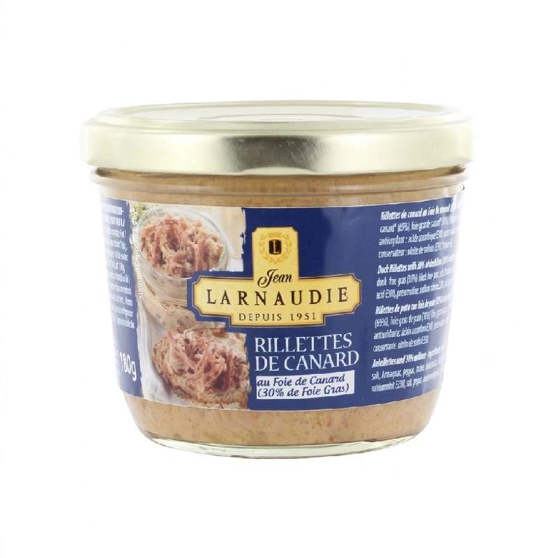 Ankrillette med foie gras 180G 13234 by Deli Drengene color Svart