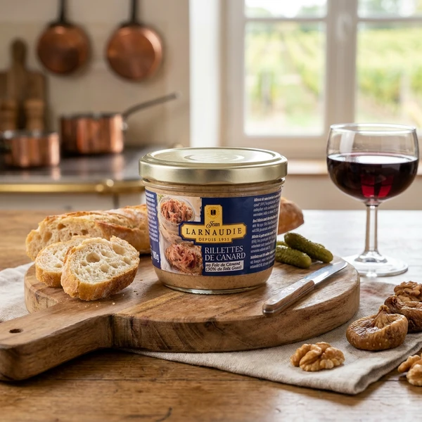 Ankrillette med foie gras 180G 13234 by Deli Drengene color Svart