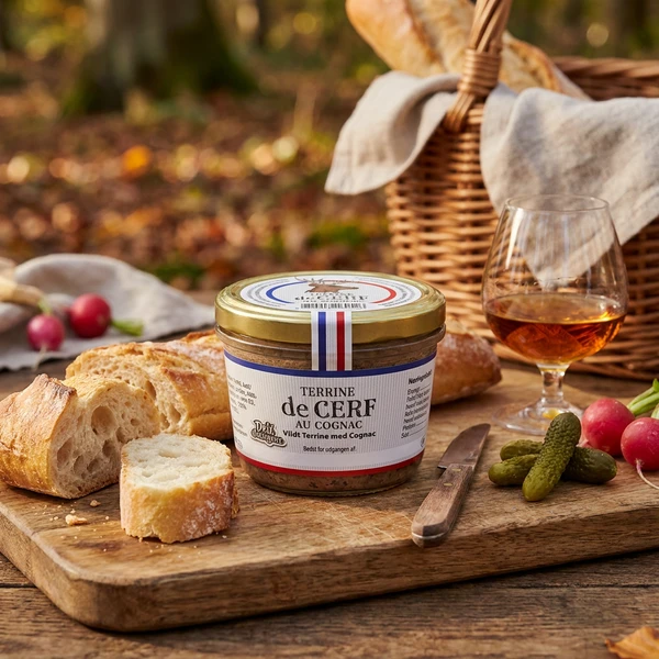 Venison Terrine m/Cognac DD 180g 15512DD by Deli Drengene color Svart