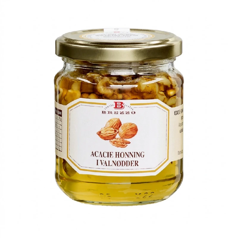 Akaciahonung med valnötter 240g 2652 by Deli Drengene color Svart