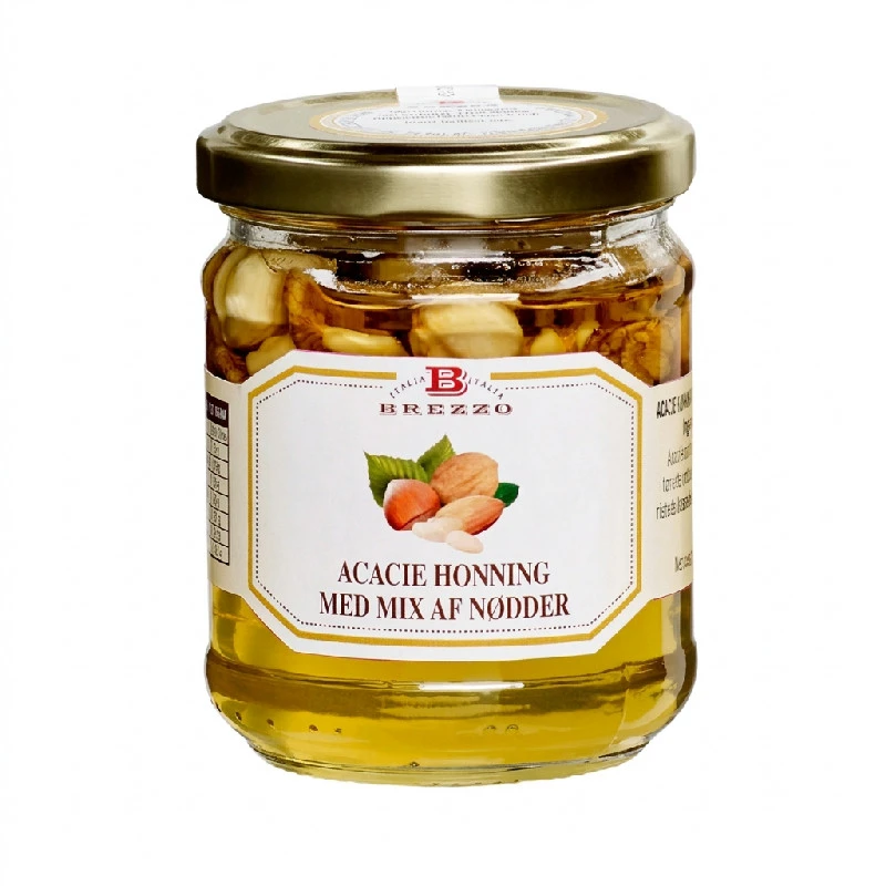Akaciahonung med blandade nötter 240g 2654 by Deli Drengene color Svart