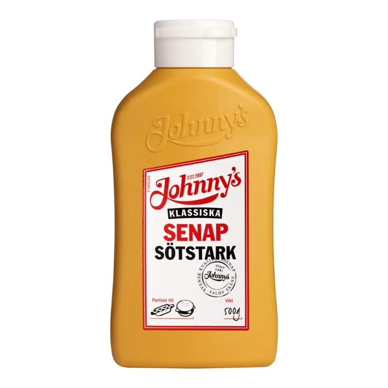 Johnnys Sötstark senap 500g 3100002 by Deli Drengene color Svart