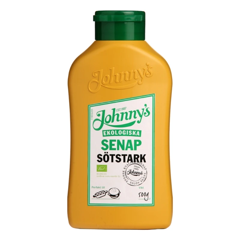 Johnnys Senap Sötstark Ekologisk 500g 3100009 by Deli Drengene color Svart