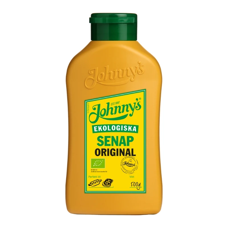 Johnnys Senap Original Ekologisk 500g 3100013 by Deli Drengene color Svart