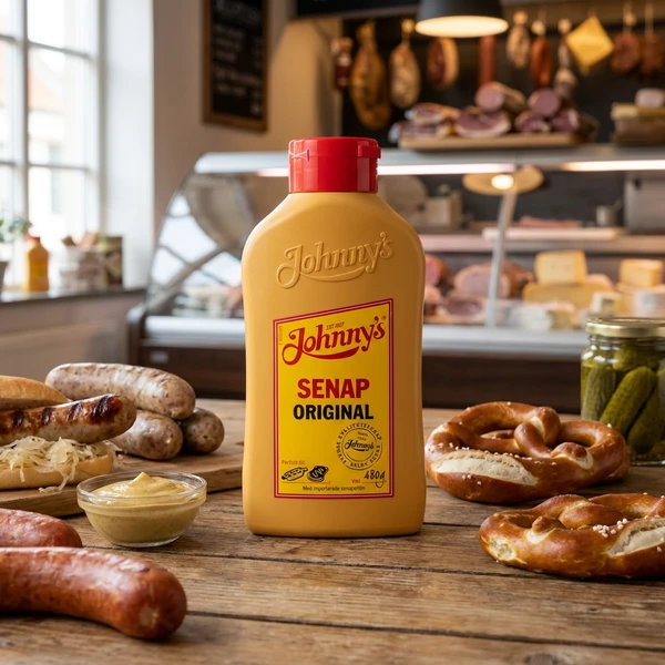 Johnnys Original senap 480g 3100020 by Deli Drengene color Svart