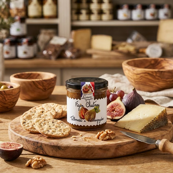 Fikonchutney 150g 57703 by Deli Drengene color Svart