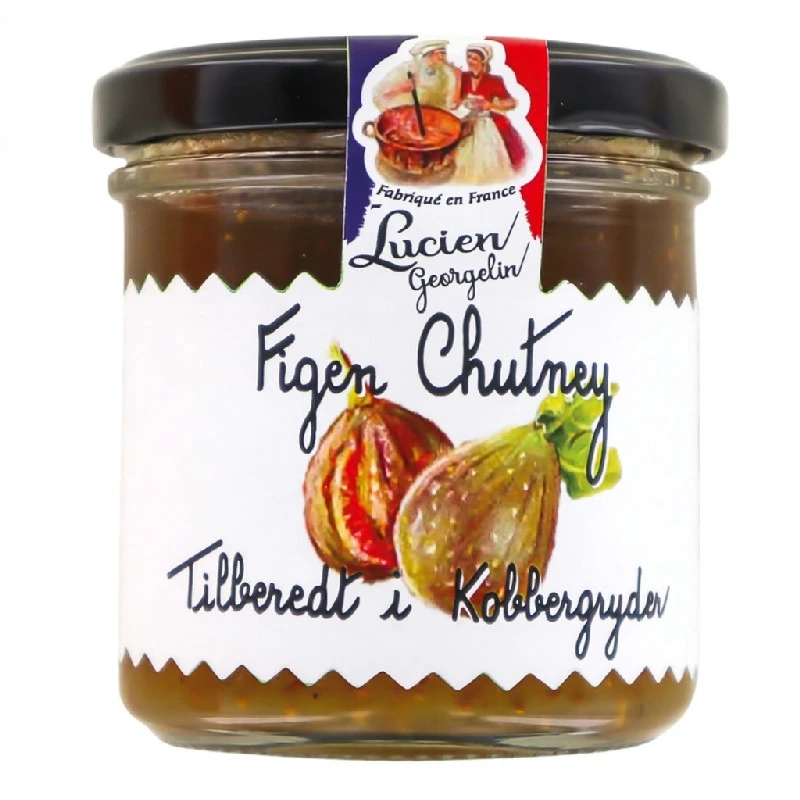 Fikonchutney 150g 57703 by Deli Drengene color Svart