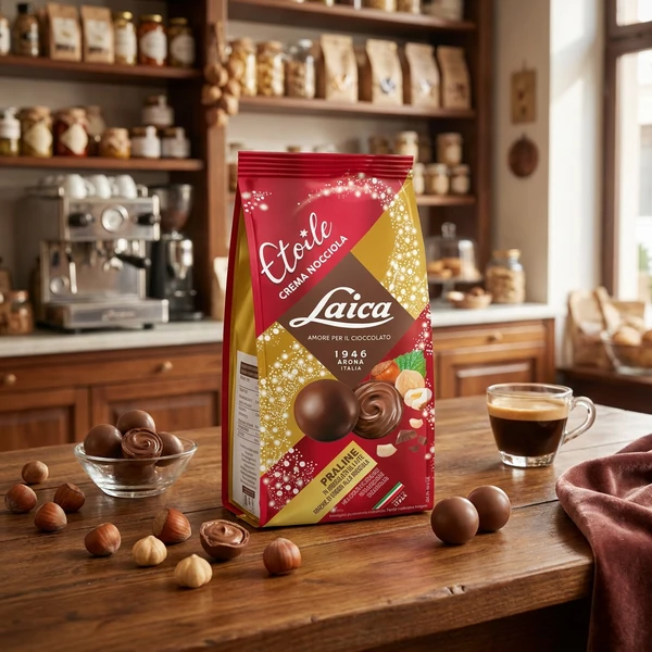 Crema Nocciola Busta 100g 683 by Deli Drengene color Svart
