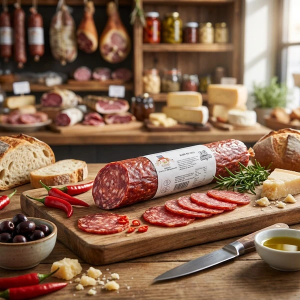 Deli Drengene Salami Diavola 250g 1102 by Deli Drengene color Svart