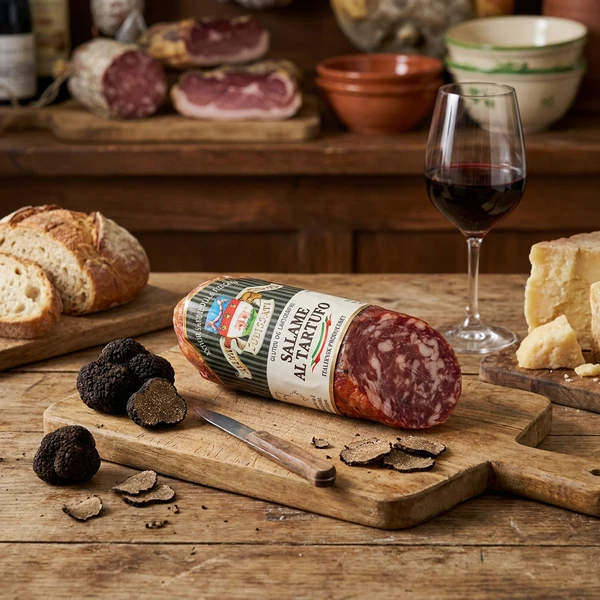Salami Tryffel 200g - Deli Drengene 1143 by Deli Drengene color Svart