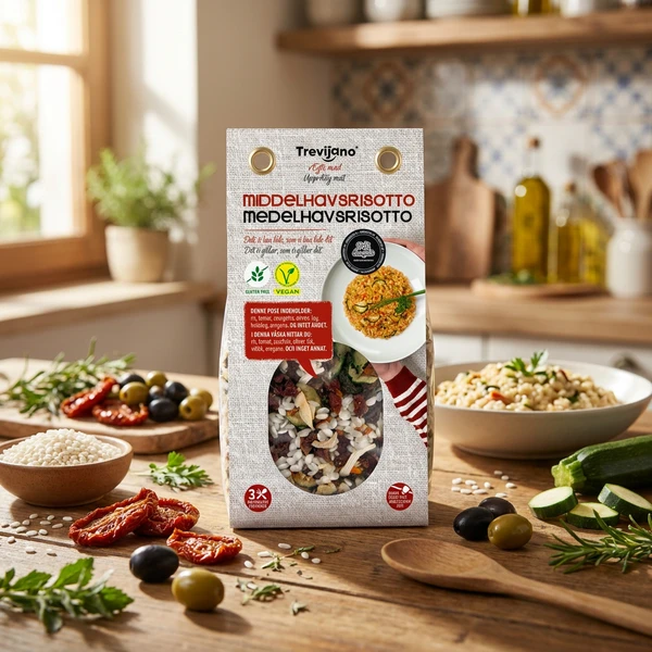 Mediterranean Risotto Påse 280g - Deli Drengene 62713 by Deli Drengene color Svart