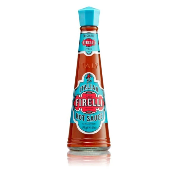 Firelli Chili Hot Sauce Original 148 ml 60101 by Deli Drengene color Svart