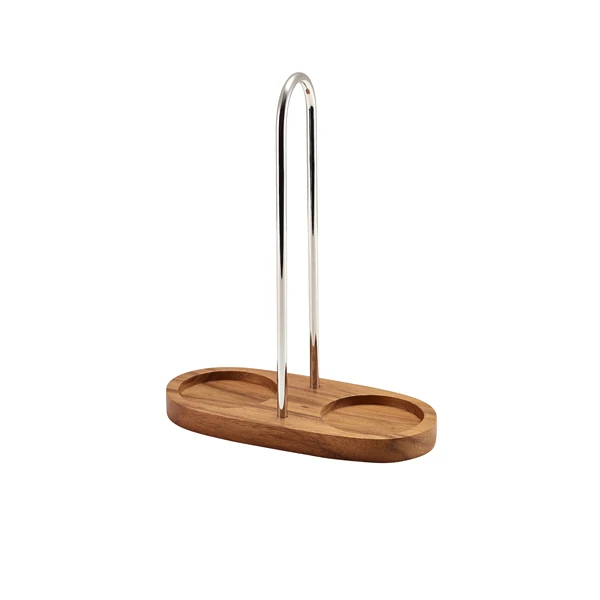 Ställ för salt- och pepparkvarnar – passar 5,8 cm kvarnar WSPGRS by Genware color Svart