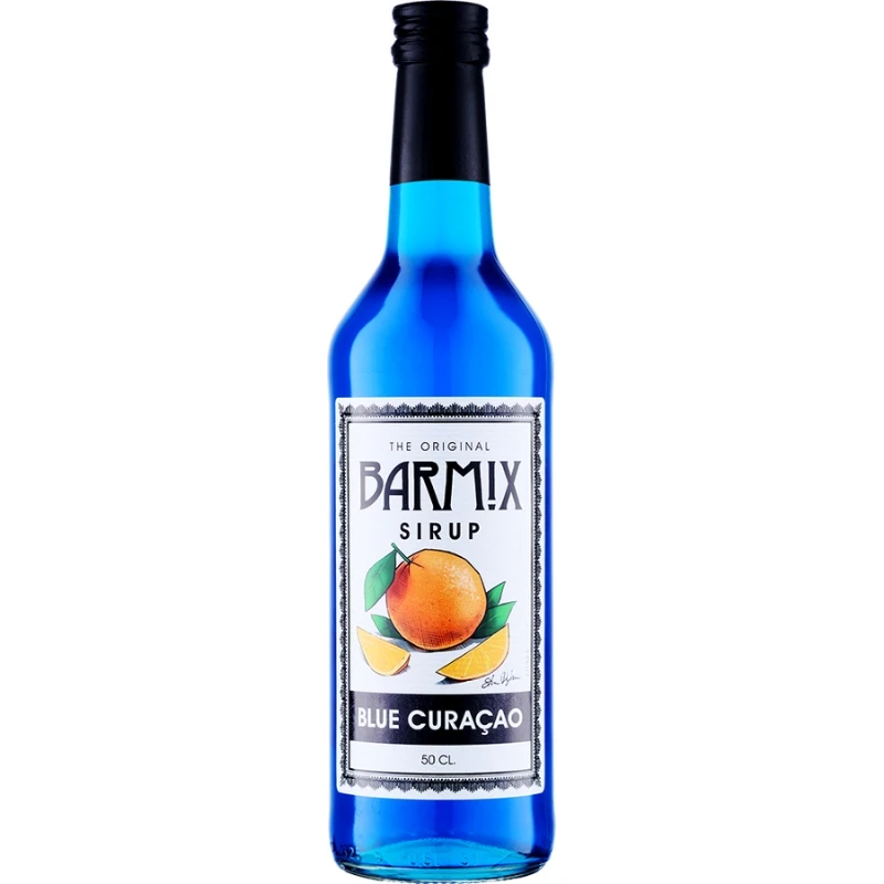 Barmix Blå Curacao Sirap 50 cl 61334 by Barmix color Svart