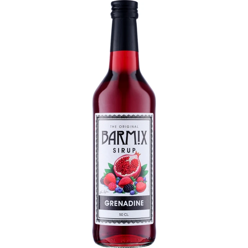 Barmix Grenadinsirap 50 cl 61332 by Barmix color Svart