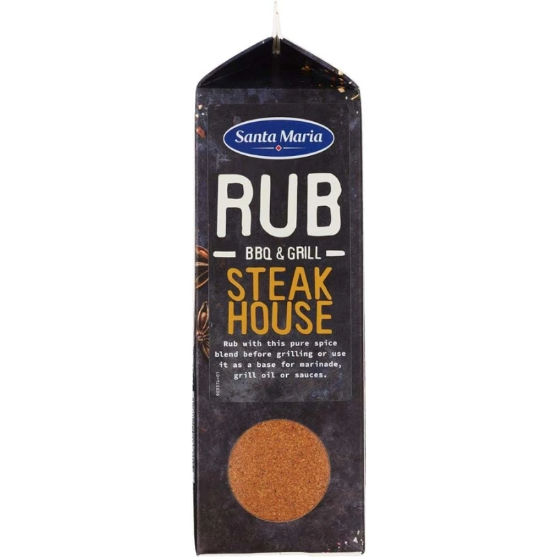Santa Maria BBQ Steakhouse Rub 565 G 269041 by Santa Maria color Svart