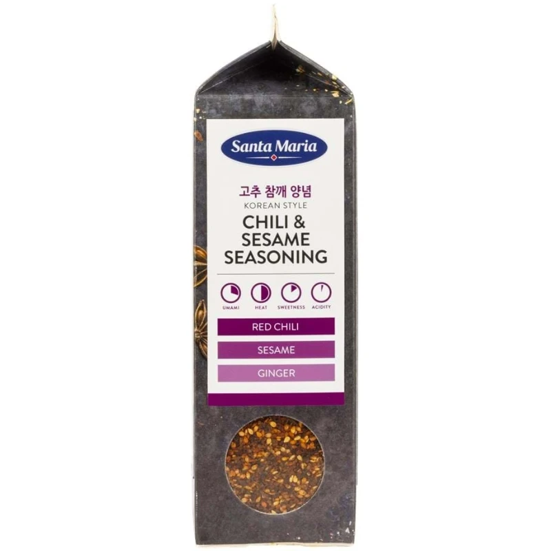 Santa Maria Chili- & sesamkrydda 500 g 363471 by Santa Maria color Svart