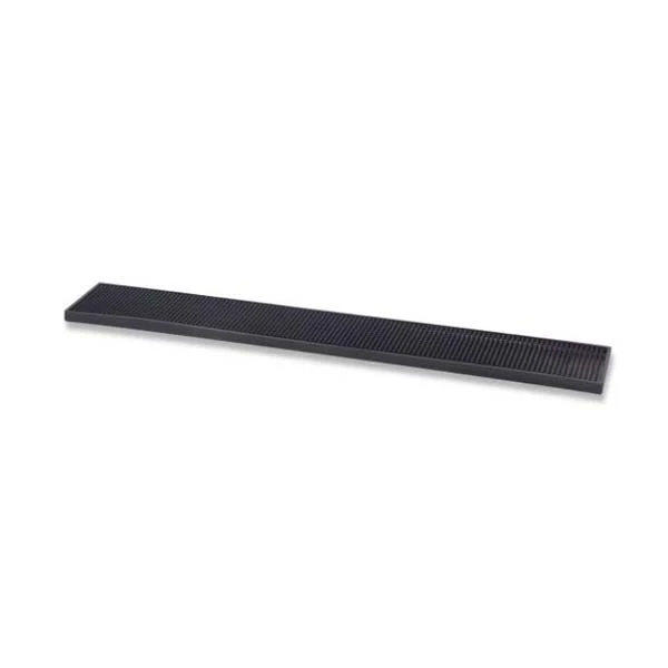 Barmatta Svart 10x70 cm - Deluxe Svart Gummi Bar0889 by Beaumont color Svart