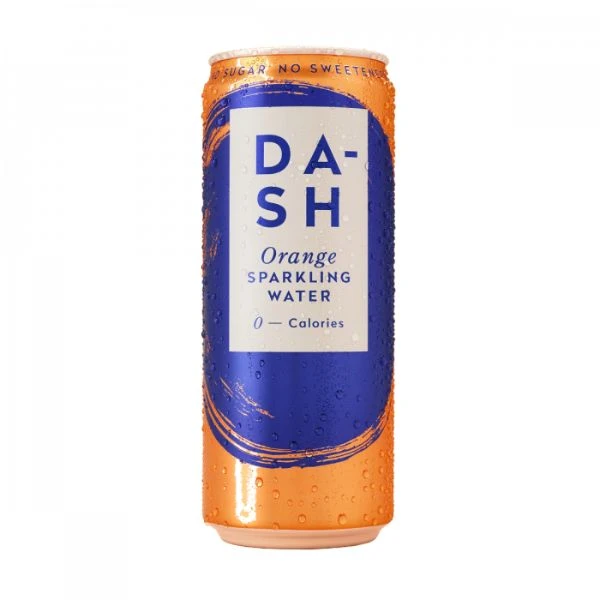 Dash Water Kolsyrad Apelsin 330 ml. GBDAS0109 by Dash Water color Svart