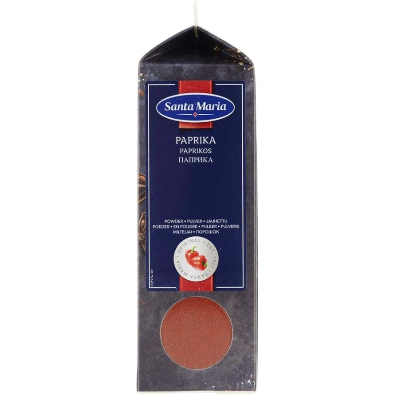 Santa Maria Mild paprikapulver 450 g 300142 by Santa Maria color Svart