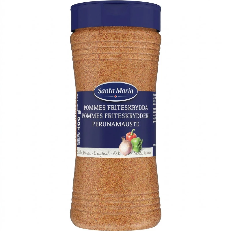 Santa Maria Pommes friteskrydda 400 g 284809 by Santa Maria color Svart