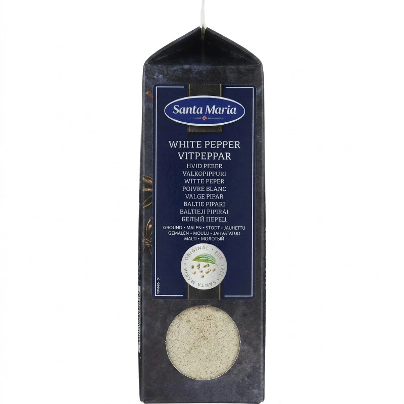 Santa Maria Malen vitpeppar 500 g 268948 by Santa Maria color Svart