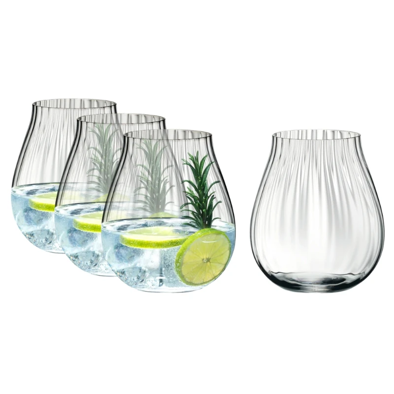 Riedel Mixing Sets Ginglas Set Optical - 4 glas 925660 by Riedel color Svart