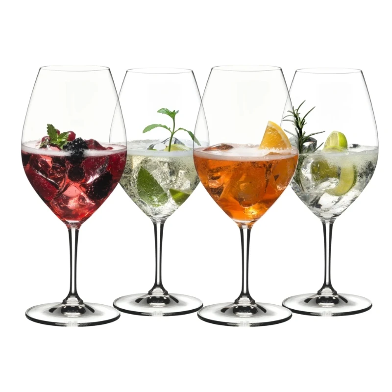 Riedel Mixing Sets Aperitivo glasset - 4 glas 926979 by Riedel color Svart