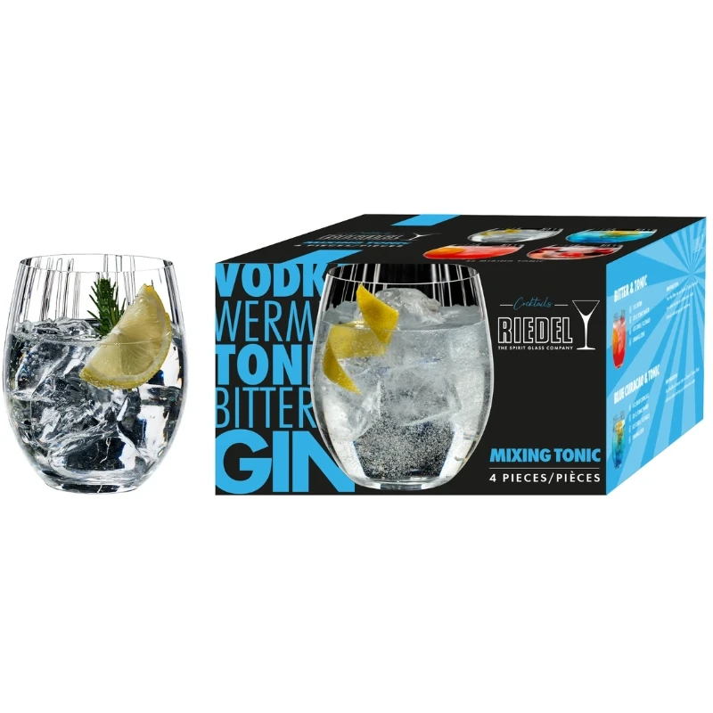 Riedel Mixing Sets Tonicglas - 4 glas 932347 by Riedel color Svart
