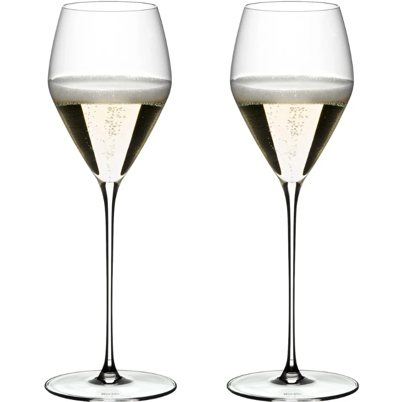 Veloce Champagneglas - 2-pack 905492 by Riedel color Svart