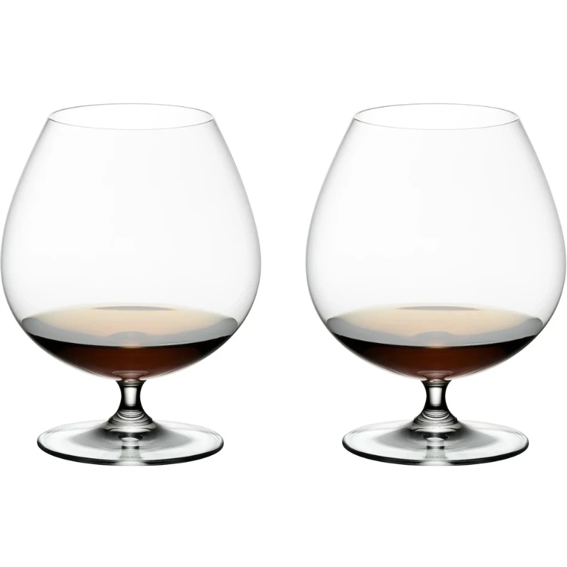 Vinum Brandyglas - 2-pack 910132 by Riedel color Svart