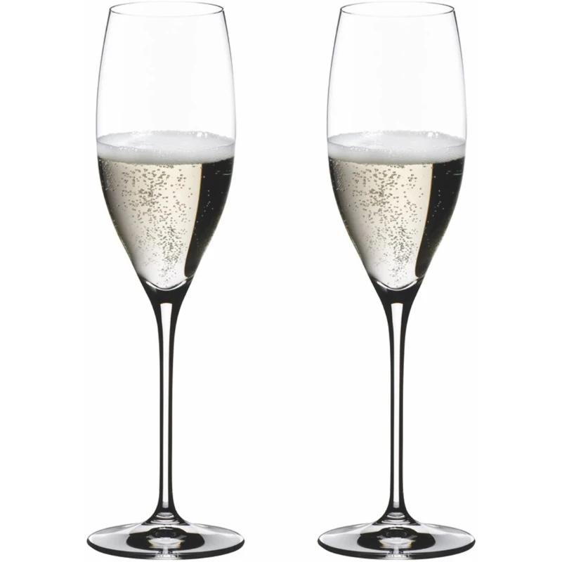 Vinum Cuvee Prestige Champagneglas - 2 st 911783 by Riedel color Svart