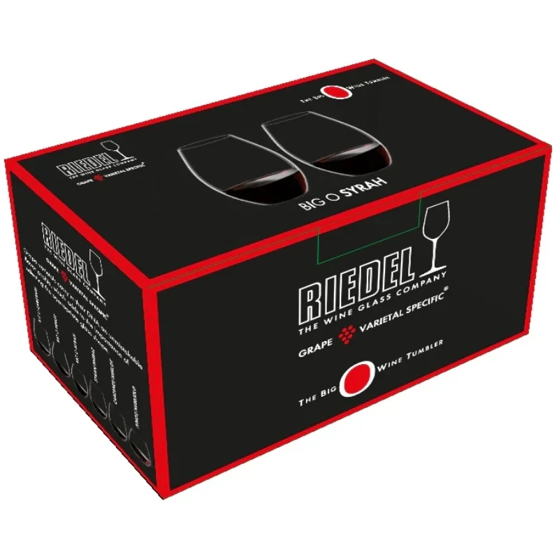 Riedel Tumbler vinglas O Old World Syrah - 2 st 970380 by Riedel color Svart