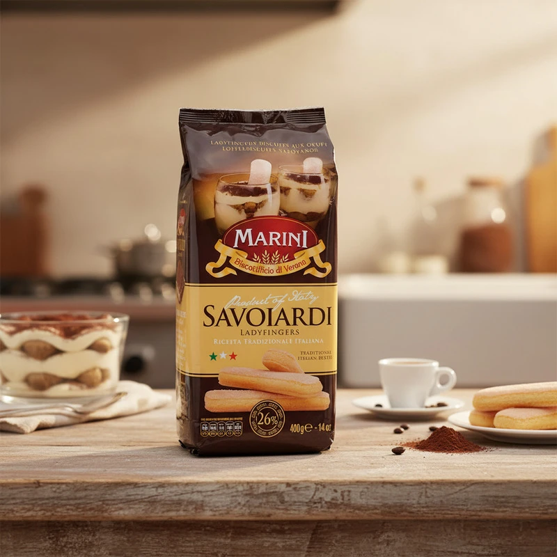 Savoiardikex / Ladyfingers 400 g 27051 by Marini color Svart