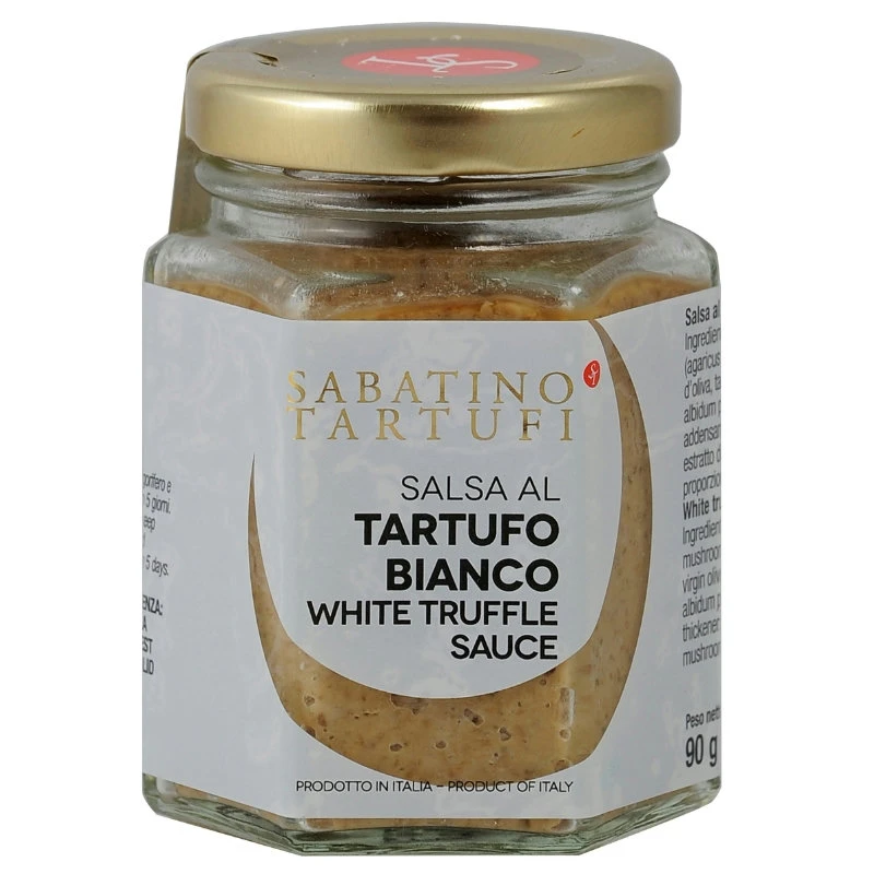 Vit tryffelsås 90 g 19044 by Sabatino color Svart