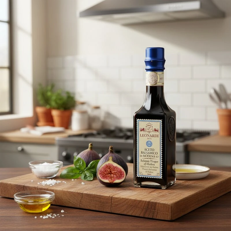 Balsamico di Modena IGP Blå 250 ml 12030 by Leonardi color Svart